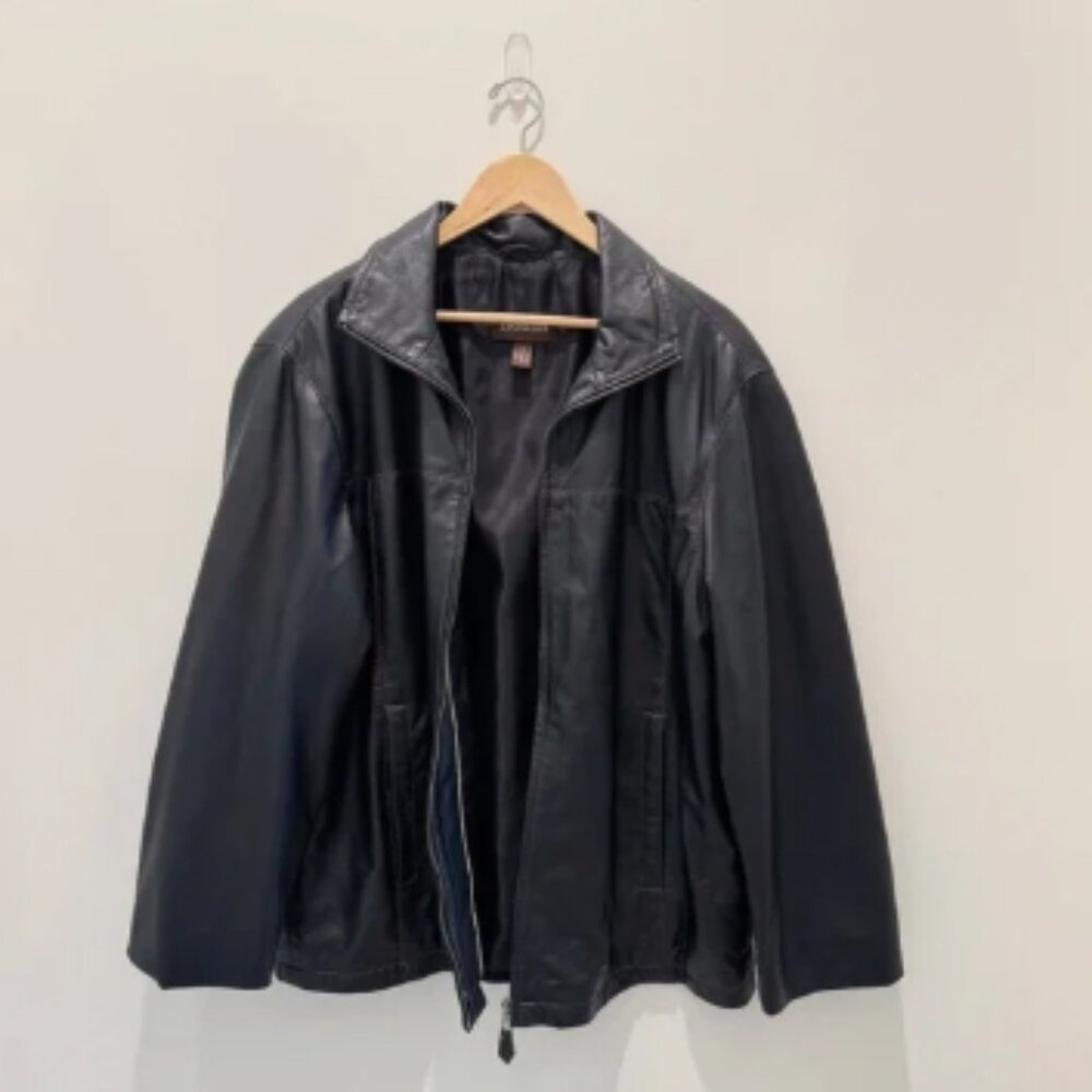 Vintage Danier Genuine Leather Jacket black Size L
